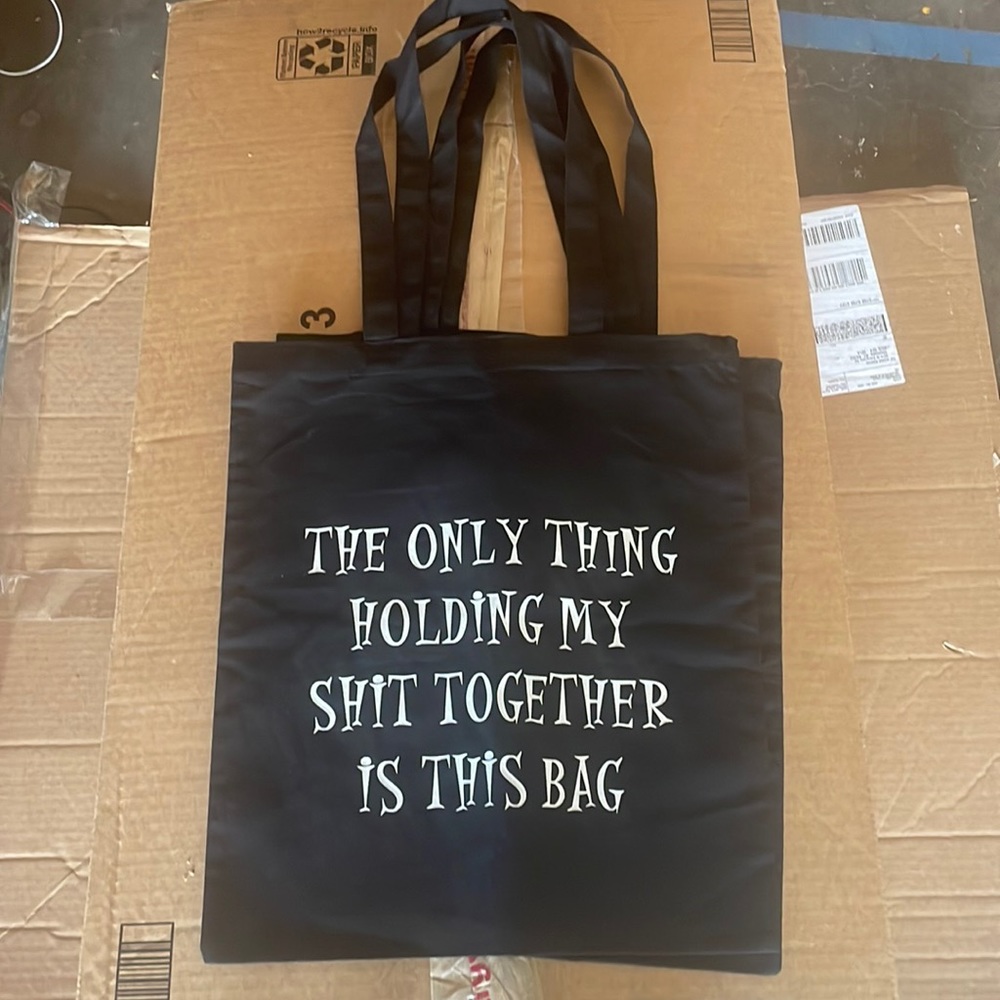 Screen printed bag